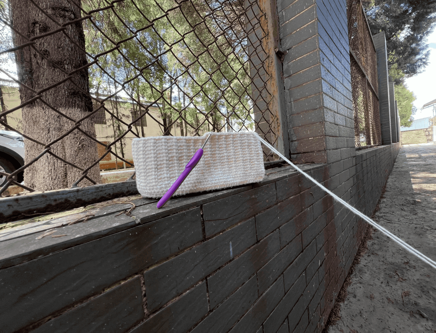 ☀️又是一个钩毛线的好天气