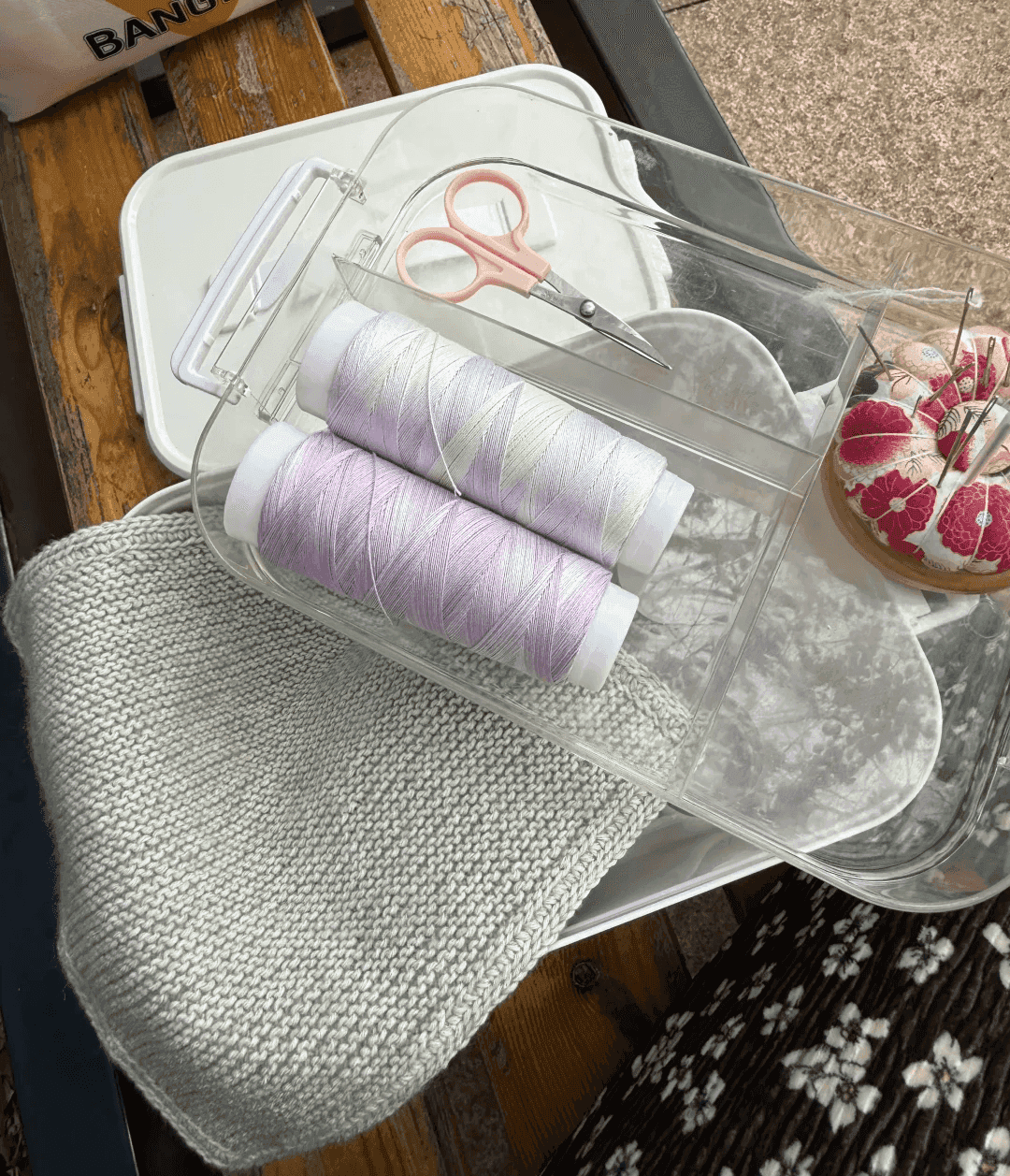 绣活的一天……开工吧