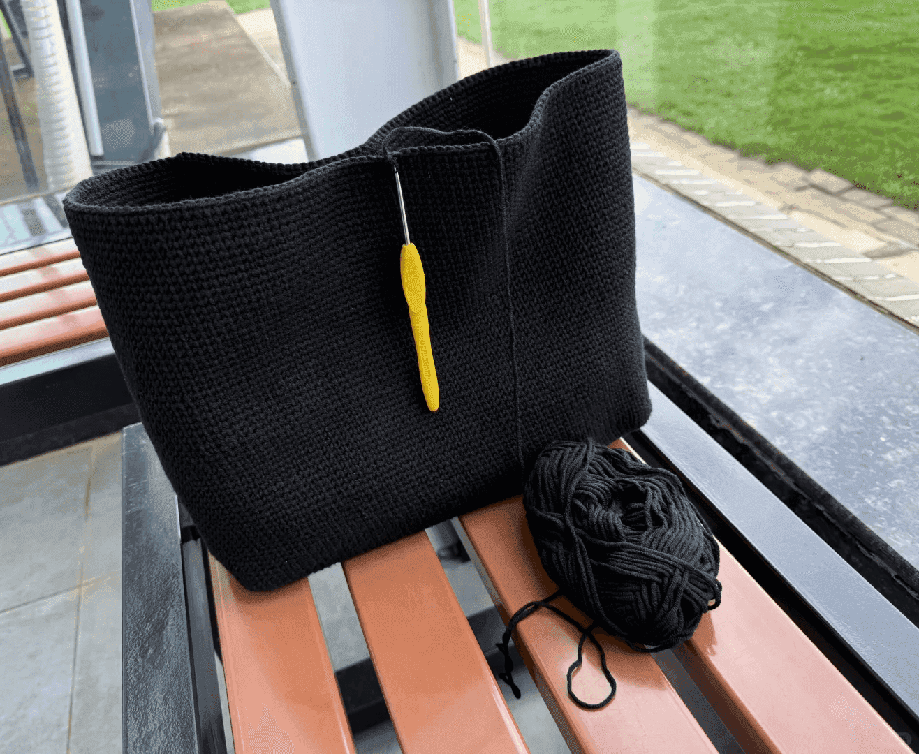 第二次挑战黑色线 加密短针 真的费眼费手腕